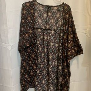 Multicolor Torrid Short Sleeve Cardigan